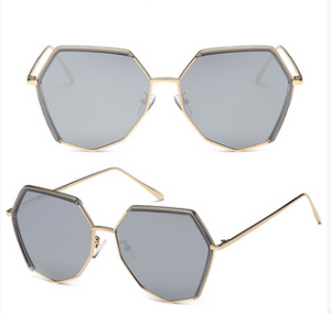 Individual Metal TR Mixed Polarizing Sunglasses Male Irregular Trend Toad Mirror Female Wholesale New Frame 58119