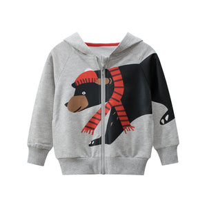 Cartoon kids hoodie