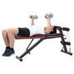 Weight Bench Press Flat Incline Decline Home Gym Exercise Fitness Dumbbell Bench