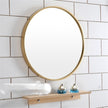 Bathroom wall bathroom mirror wall hanging decorative mirror