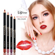 12 Colors Matte Lipliner Pencil