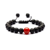 Lava Stone Handmade Knitting Bracelet