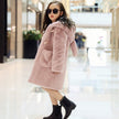 Thickened Faux Fur Coat For Big Kids