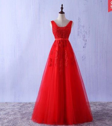 Fashion ladies slim banquet evening dress