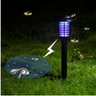 Solar Led Rechargeable Anti-Mosquito Lamp Electronic Fly Bug Zapper Insect Pest  Uv Trap Outdoor Garden Lawn Lamp