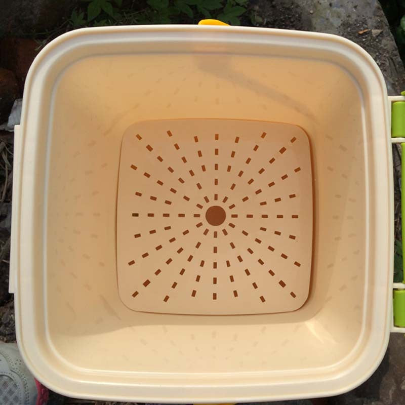 Kitchen Waste Pile Bokashi Fungus Chaff Compost Bucket