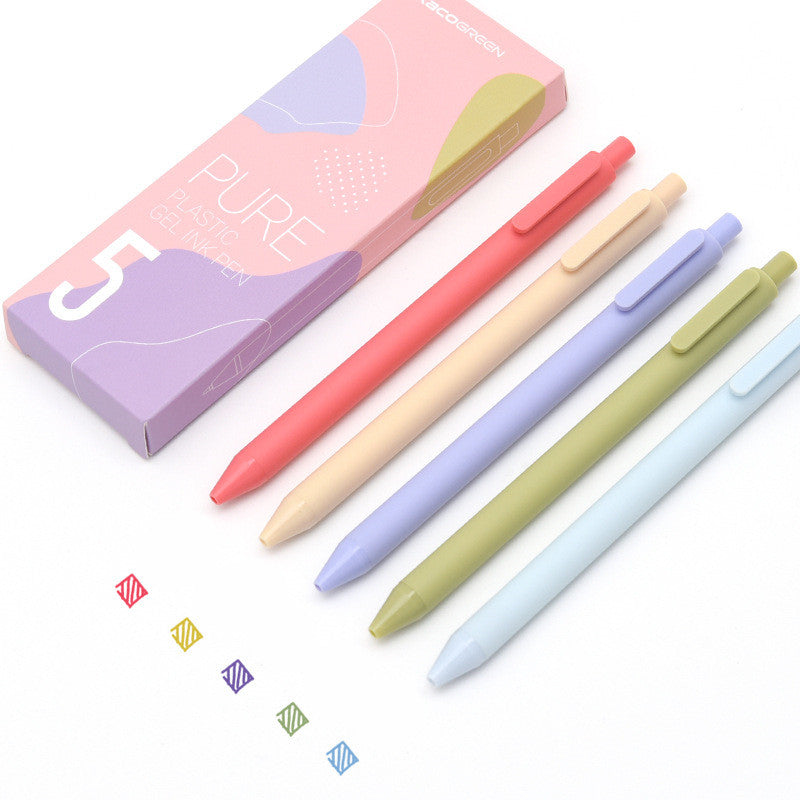 Color Gel Pen Color Pen Special Pen For Taking Notes Multi-Color Press