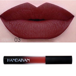 Charm color matte Velvet Matte Lip gloss lip matte glaze with matte lipstick liquid lasting authorization