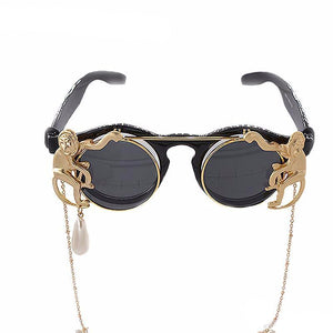 Cool Steampunk Vintage Design Sunglasses