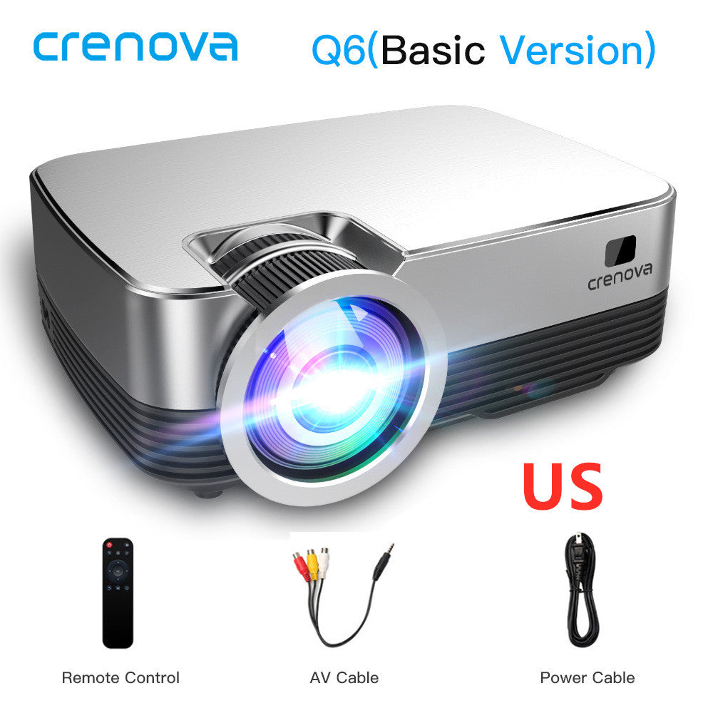 Home theater movie support 4K video Android projector