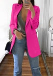 Lapel Slim Cardigan Temperament Blazer