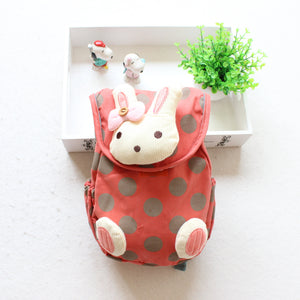 Foreign trade Korean version of pure cotton children's shoulder knapsack