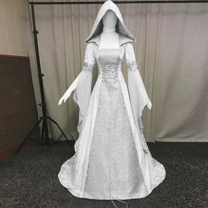 Medieval retro wedding dress