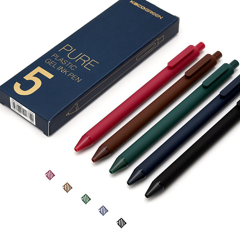 Color Gel Pen Color Pen Special Pen For Taking Notes Multi-Color Press