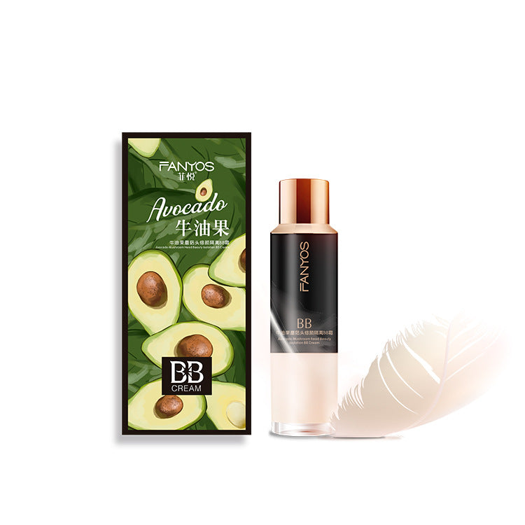 Avocado BB cream mushroom head air cushion isolation cream concealer CC Foundation liquid factory OEM cosmetics