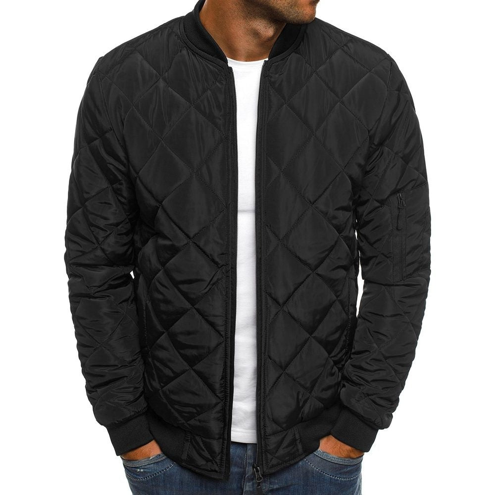 Diamond Stitched Small Padded Jacket