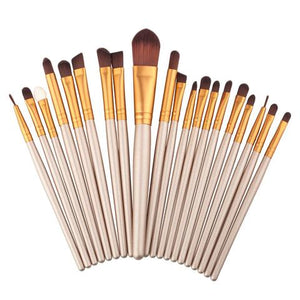 20 Pieces Professional Makeup Brush Set