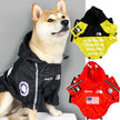 Pet rainy weather waterproof clothes raincoat