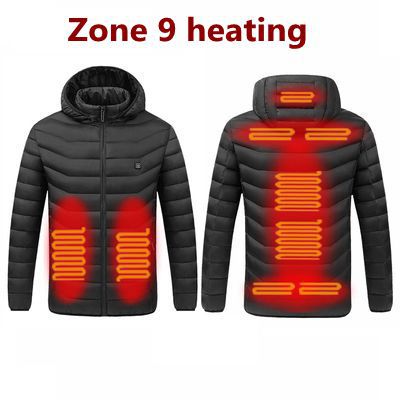 Winter Smart Heating Cotton USB Charging Heating Cotton Men's Jacket