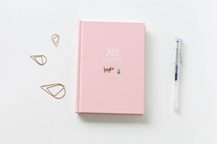 Simple inside page notebook