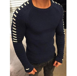 Lezde Striped Long Sleeve men tops