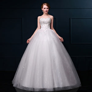 new high-end tube top wedding dress slim slim body wedding bride wedding large size dress