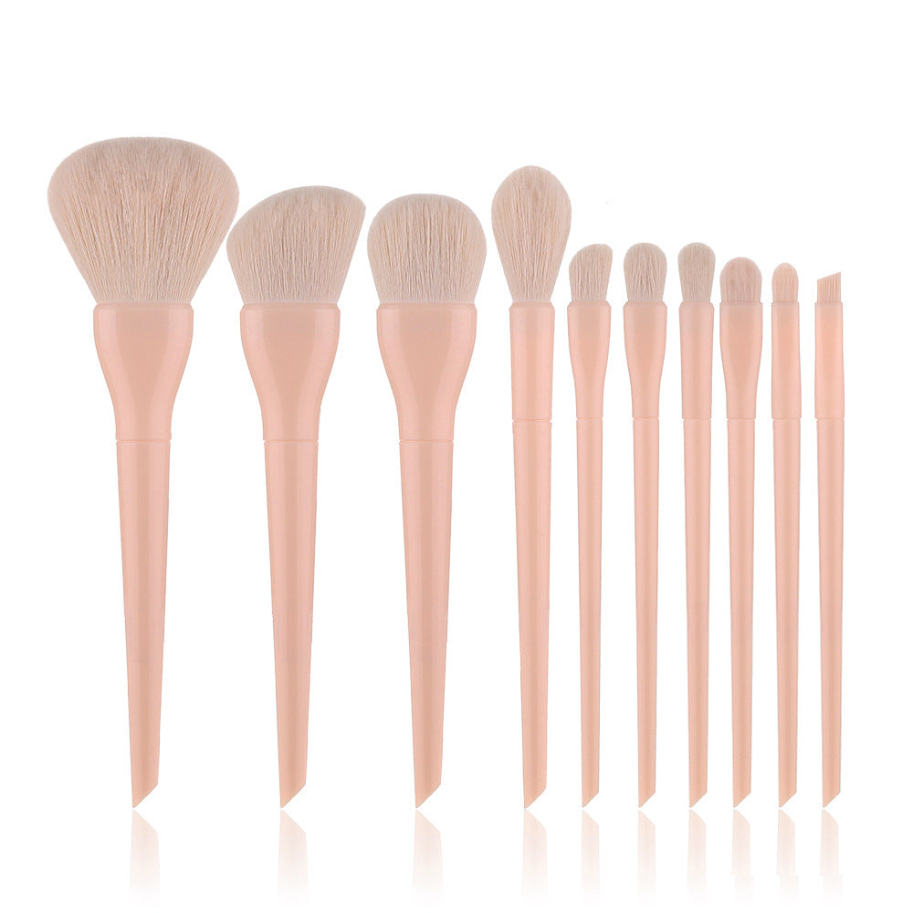 10 candy-colored makeup brushes