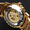 A Full Automatic Winner Men's Automatic Mechanical Table, Men's Automatic Mechanical Watch Steel Strip