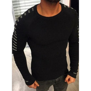 Lezde Striped Long Sleeve men tops