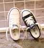 Canvas shoes non-slip casual shoes student parent-child shoes new baby shoes white shoes