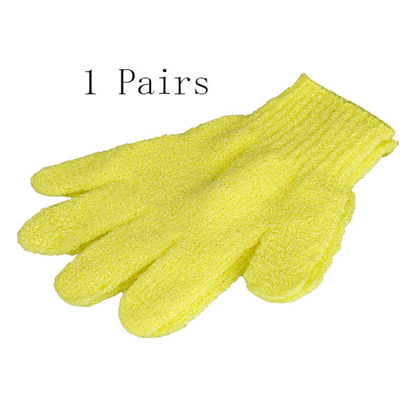 Bath towel gloves Candy color mud towel Bathroom glove bath towel