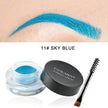 12 Color Super Waterproof Eyebrow Cream Professional Black Color Eyebrow Gel Brow Tint Long Lasting With Makeup Brush