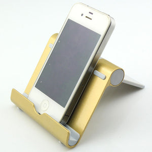 Universal Aluminum Bracket For Phone Tablet PC, 180 Degree Adjustment