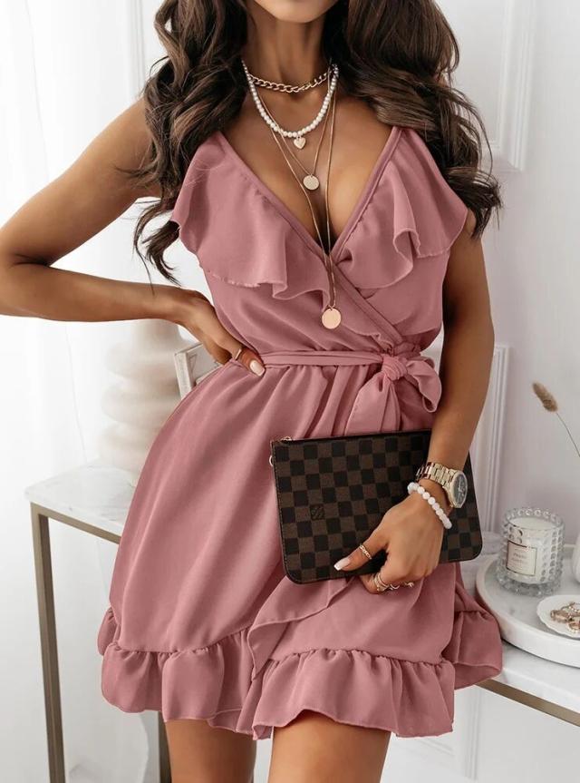 Fashion Suspender Dress