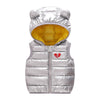 Children Warm Down Vest Autumn Baby Boys Girls Sleeveless Waistcoat Kids Outerwear Vests Children Hooded Jackets