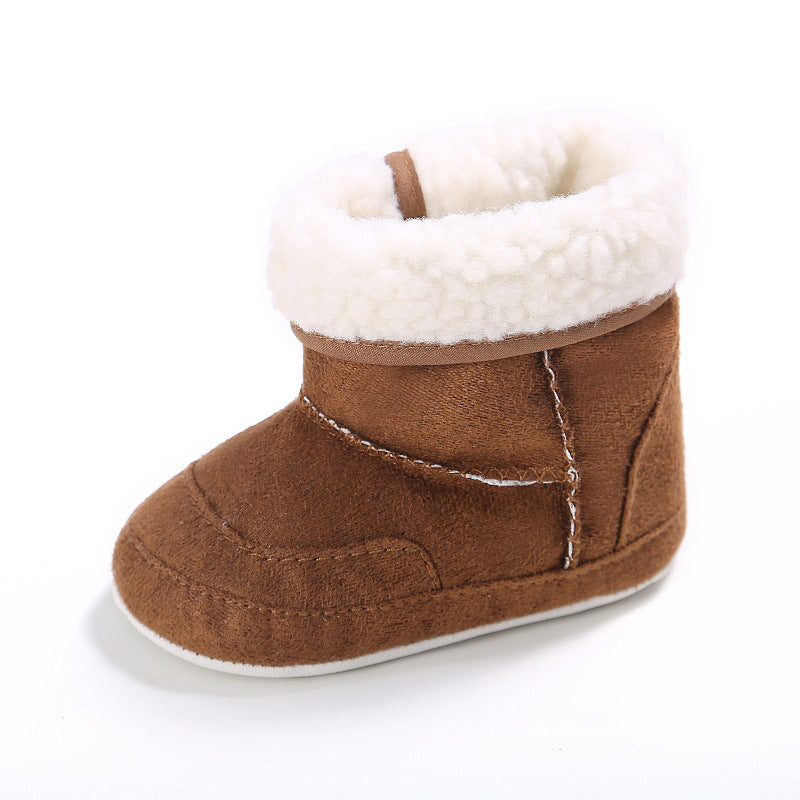 Newborn  Toddler Soft Rubber Soled Anti-slip Boots Booties