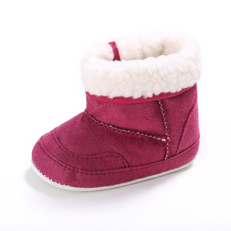 Newborn  Toddler Soft Rubber Soled Anti-slip Boots Booties