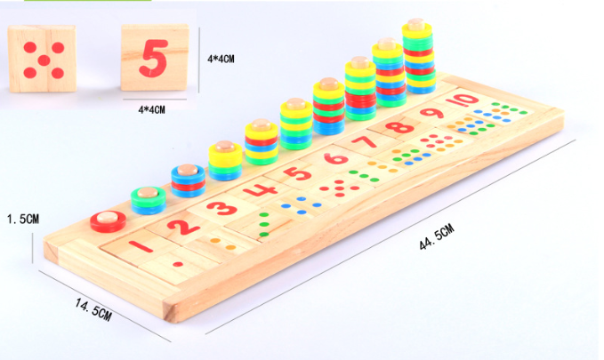 Montessori teaching log board