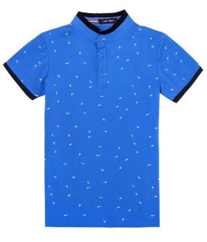 Summer Guitar Printed Polos