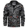 Winter Men Leather Jacket Thick Military Hooded Men Coats