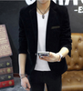 Men's Casual Suit Slim Corduroy Suit