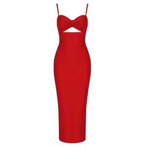 Alpscommerce Party Club Bandage Long Dress