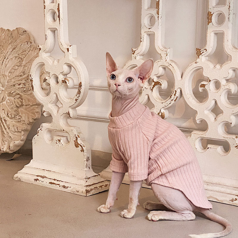 Hairless Cat Thick Pure Cotton Stretch Minimal Clothes