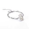 12 Tarot Card Series Fashion Trend Long Oval Link Chain Bracelet