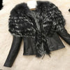 Women's Simulation Leather Jacket