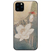 Oriental Lotus Flower Bird Phone Case