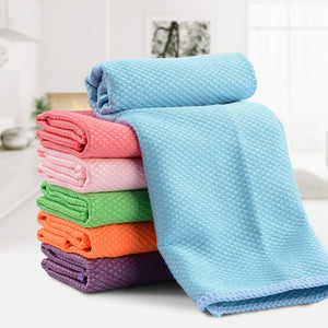 Microfiber cleaning cloth