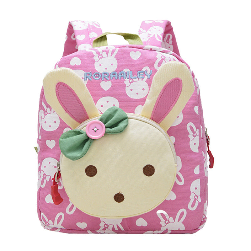 Korean cartoon children's schoolbag kindergarten schoolbag boys and girls 1-3 year old baby backpack bag bag bag