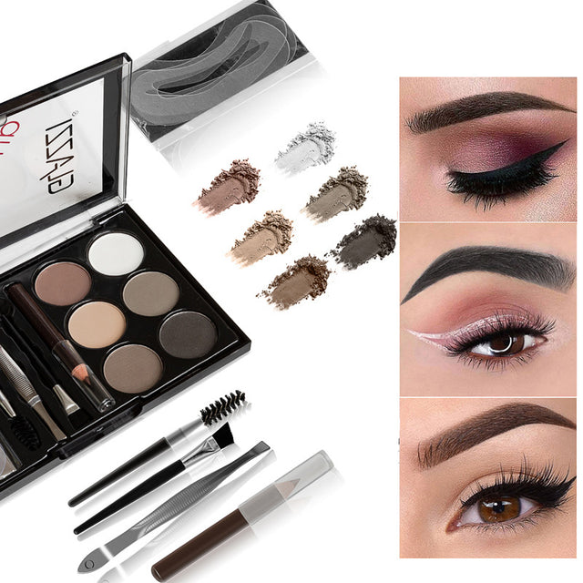 Eyebrow Waterproof Makeup Kit With Brush