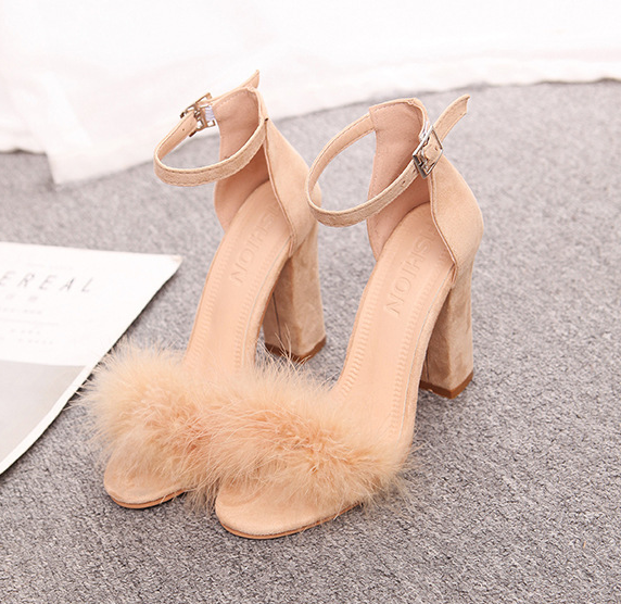 Fur SuedeToe Pumps